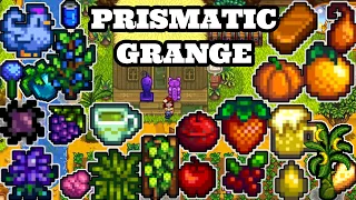 Ultimate Prismatic Grange Guide In Stardew Valley | Best Items for each Color