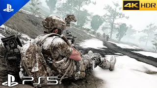 (PS5) Ghost Recon Breakpoint INSANE SNOW STORM | STEALTH ULTRA Realistic Graphics Gameplay[4K 60FPS]