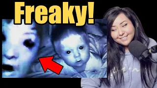 10 Scary Ghost Videos OR Are You A BIG BABY ? [REACTION]