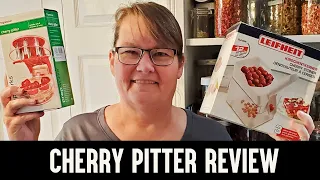 Cherry Pitter Review  for Canning & Dehydrating Cherries