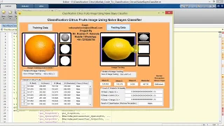 Fruit Recognition Using Naive Bayes Classifier Matlab Project with Source Code Fruit Classification
