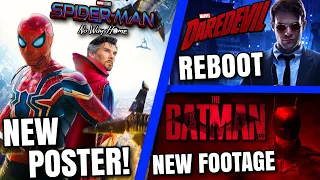 Spider-Man No Way Home Poster (WTF), The Batman Footage, Daredevil Reboot & MORE!!