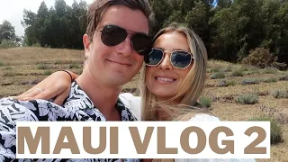 MAUI VLOG 2! Lavender fields, wine tasting, best dinner of our lives