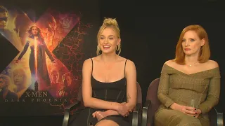 Jessica Chastain and Sophie Turner star in new X-Men film 'Dark Phoenix'