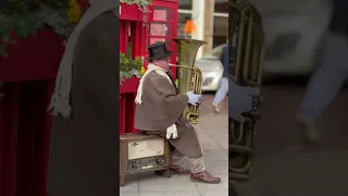 Man with Rotary valve Tuba 🎺