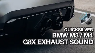 BMW M4 G82 2022 | Quicksilver Active Valve Exhaust System Sound | In 4K