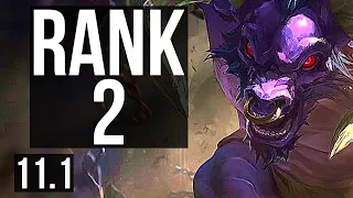 ALISTAR & Kai'Sa vs NAMI & Aphelios (SUPPORT) | Rank 2, Rank 1 Alistar | NA Challenger | v11.1