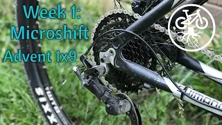 Inexpensive MTB Drivetrain Upgrades with clutches Part 1 of 3: Microshift Advent 9