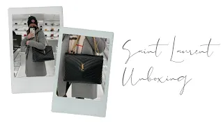 SAINT LAURENT UNBOXING - YSL Large Loulou