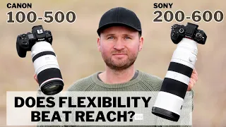 MEGAZOOM Battle! Canon R5 + 100-500 vs Sony A1 + 200-600 In The Field! Does FLEXIBILITY beat REACH?