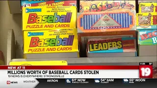 Over $2 million worth of baseball cards stolen from Strongsville hotel