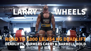 DEADLIFTS, FARMERS CARRY, AND BARBELL HOLDS!