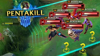 GODLIKE PENTAKILL MOMENTS