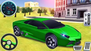 Driving School Car Simulator 3D #10 - New Car Lamborghini Speed Offroad Drive - Android GamePlay