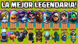 LA MEJOR CARTA LEGENDARIA? | OLIMPIADAS de LEGENDARIAS | RETO CLASH ROYALE | 1vs1 | LEGENDARY