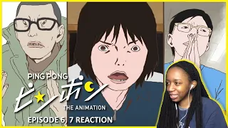 YES PECO! BECOME A CHAMPION | PING PONG THE ANIMATION EPISODE 6-7 REACTION