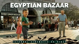 Egyptian Bazaar (Spice Bazaar - in Turkish: Mısır Çarşı) Istanbul Documentary Cinematic 4k