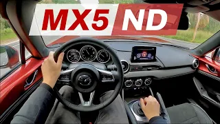 2022 Mazda MX5 2.0 POV Drive (Binaural Audio)