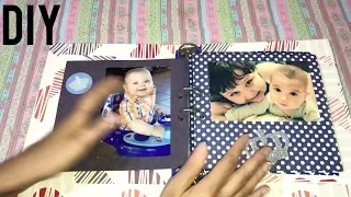 Faça você Mesmo Album de Fotos Scrapbook - Artesanato DIY