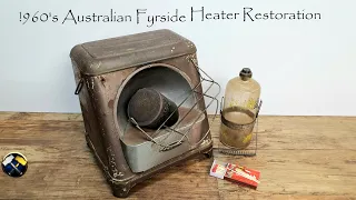 1960,s Vintage Fyrside Australian Heater Restoration