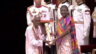 President Droupadi Murmu confers Padma Award 2024