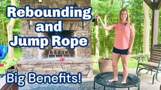 Get a Rebounder- SO many Health Benefits (trampoline)