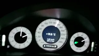 Mercedes Benz E350 W211 0-200 KM/H