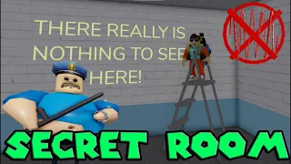 SECRET ROOM in BARRY'S PRISON RUN! (First Person Obby!) No Gadgets needed!