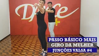 Passo Básico mais giro da mulher Junções Valsa #4