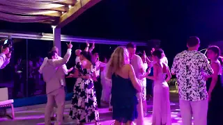 Wedding reception at Cavo Ventus