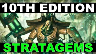 10TH EDITION CORE STRATAGEMS + New Protocol of Hungry Void -  Necrons Warhammer 40k