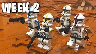 Building Geonosis in LEGO - Week 2: The Terrain