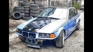 Взяли BMW e36 корч. Думаем заработать кучу бабок! Часть 1 Купить - покрасить.