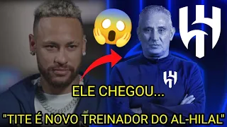 OLHA O QUE NEYMAR FALOU DA CHEGADA DE TITE NO AL-HILAL😯