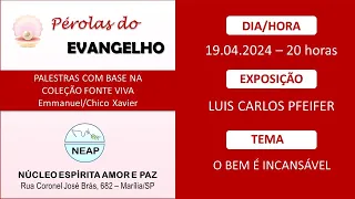O BEM É INCANSÁVEL - PÃO NOSSO - Emmanuel/Chico