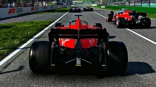 F1 2019 - Gameplay Ferrari SF90 @ Monza [4K 60FPS ULTRA]