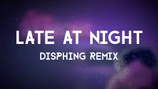 Jonas Aden - Late At Night (Disphing Remix) (Lyric Video)