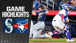 Mariners vs. Blue Jays Game Highlights (4/10/24) | MLB Highlights