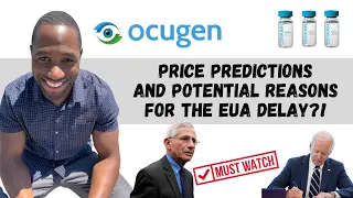 Ocugen (OCGN) Stock Price Predictions | Technical Analysis | Reasons For The EUA Delay?! MUST WATCH!