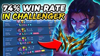 HE HAS A 74% WINRATE IN CHALLENGER WITH SYLAS!? (THIS IS HOW HE DOES IT)