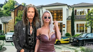 Steven Tyler's Lifestyle 2024 ★ Hobbies, House, Cars & Women