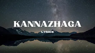 Kannazhaga - The kiss of love - 3 (Lyrics) | Most favourite song