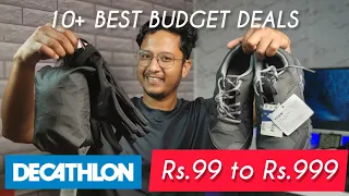 10+ Best Budget Travel Products on DECATHLON | Rs.99 to Rs.999 | #datadock