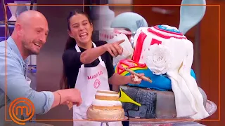 ¡INTENSOS los minutos finales de la prueba! ¿Cómo serán las tartas de boda? | MasterChef 10