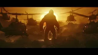 Kong destroying helicopters | Kong Skull Island