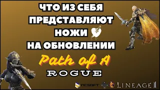 Что из себя представляют ножи на обновении обновление Path of a Rogue в Lineage 2 main ?