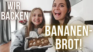 Bananenbrot - gesund, vegan & einfach! Ich backe mit meiner kleinen Schwester | Lini's Bites