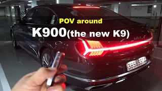 2021 KIA K900(the new K9) POV exterior and interior