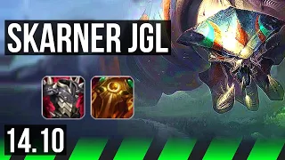 SKARNER vs BRAND (JGL) | 13/0/13, Rank 4 Skarner, Legendary, 66% winrate | BR Challenger | 14.10