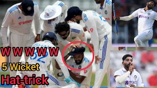 Mohammed siraj 5 Wicket today || Mohammed siraj 5 Wicket vs wi || IND vs WI Test match ki Highlights